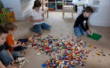 Portable Kids Lego Play Mat & Toy Storage Bag