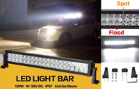 Spot Light Work Light Bar (120W)