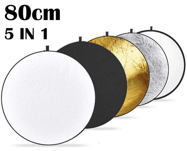 5 in 1 Light Reflector Light Disc Photography Reflector
