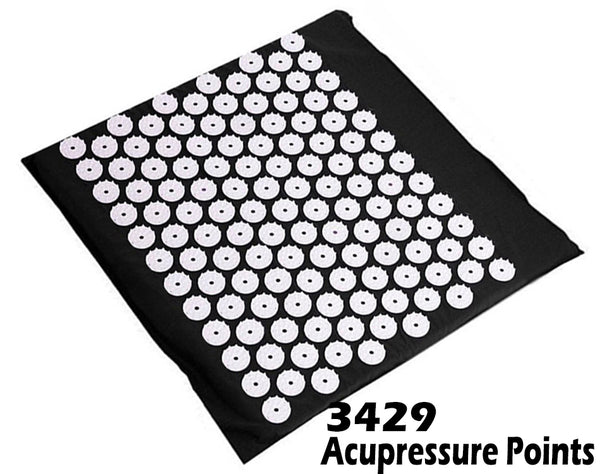 Acupressure Acupuncture Foot Mat (Black)
