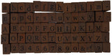 Alphabet Stamps Letters Stamps Craft Stamps