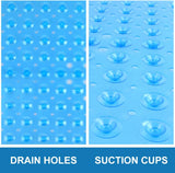 Anti-Slip Bathtub Mat (Blue)
