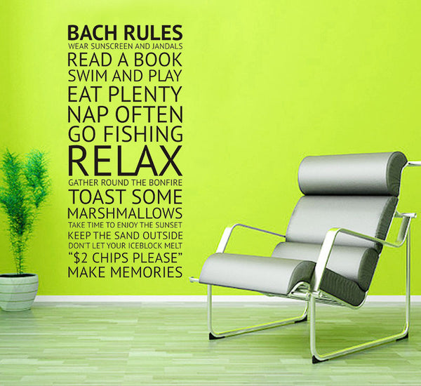 Wall Decal - Bach Rules
