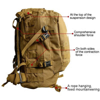3 Day Pack Backpack (Pythons Black)