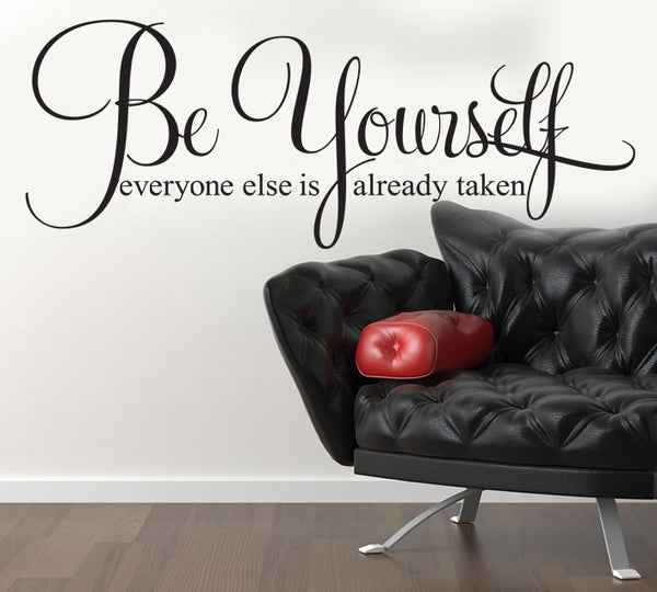 Wall Decal - Be Yourself