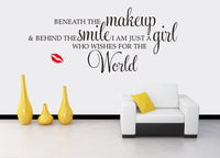 Wall Decal - Beneath The Make Up