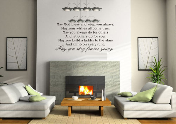 Wall Decal - Stay Forever Young