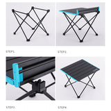 Foldable Camping Aluminum Table (Large Size)