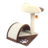 Cat scratching Post / Cat Tower / Cat Tree (Coffee Brown)
