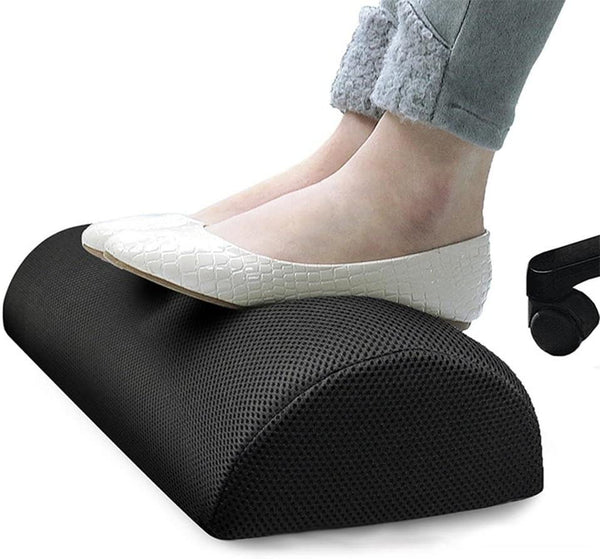 Foam Foot Rest, Ergonomic Foot Relief Under Desk with Non-Slip Surface, Multi-Purpose Cushion