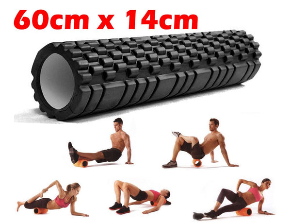 Foam Roller Yoga Roller (60cm)(Black)