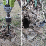 Garden Auger Drill Bit Spiral Hole Planter Digger