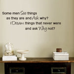Wall Decal -  See Ask Dream