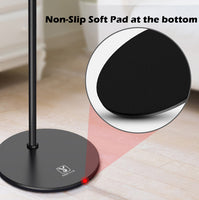 Gooseneck Tablet Stand iPad Floor Stand (Black)