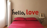 Wall Decal - Hello Love