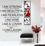 Wall Decals - I Am Strong