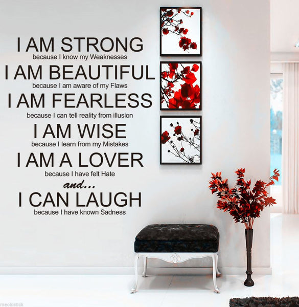 Wall Decal - I Am Strong