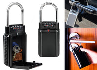 Key Safe Lock Security Box (Padlock Style)(Black)