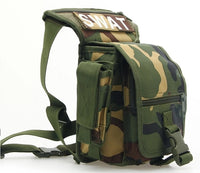 Waist Bag Leg Bag (Woodland Camouflage)