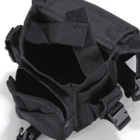 Waist Bag Leg Bag (Black)