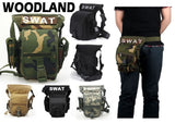 Waist Bag Leg Bag (Woodland Camouflage)