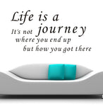 Wall Decal - Life Is A Journey