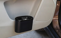 Car Trash Rubbish Bin Litter Container (Black)