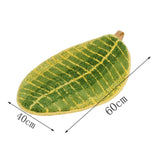 Non Slip Rug Mat (Leaf)(60x40x1.5cm)