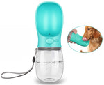 Pet Dog Protable Water Bottle (Blue)(350ml)