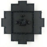 Photo Frame Wall Clock (Black)
