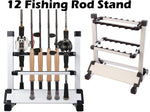 Fishing Rod Stand Rack Holder (12 Rod Rack)