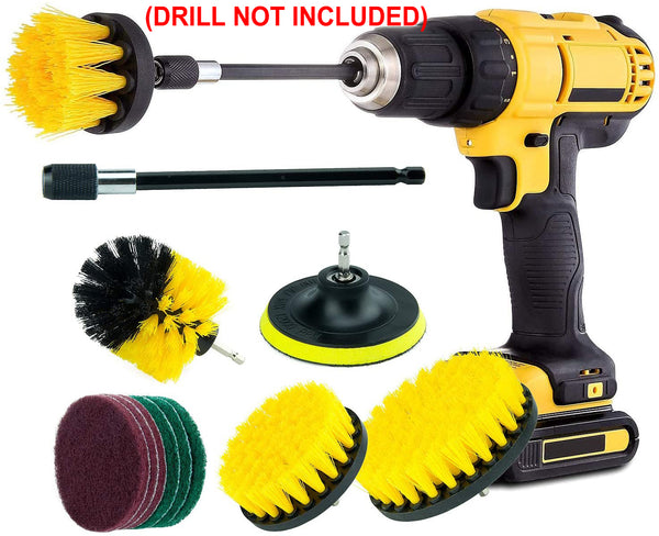 Power Drill Brush Scrub (12pcs)