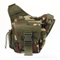 Shoulder Bag Camera Bag (Woodland Camo)