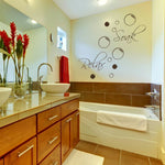 Wall Decal - Soak And Relax