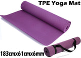 TPE Yoga Mat (183x61)(Purple)