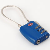 TSA Travel Cable Lock (Blue)