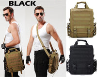 Notebook Backpack Shoulder Bag (Black)
