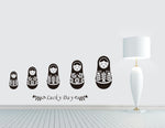 Wall Decal - The Russian Dolls