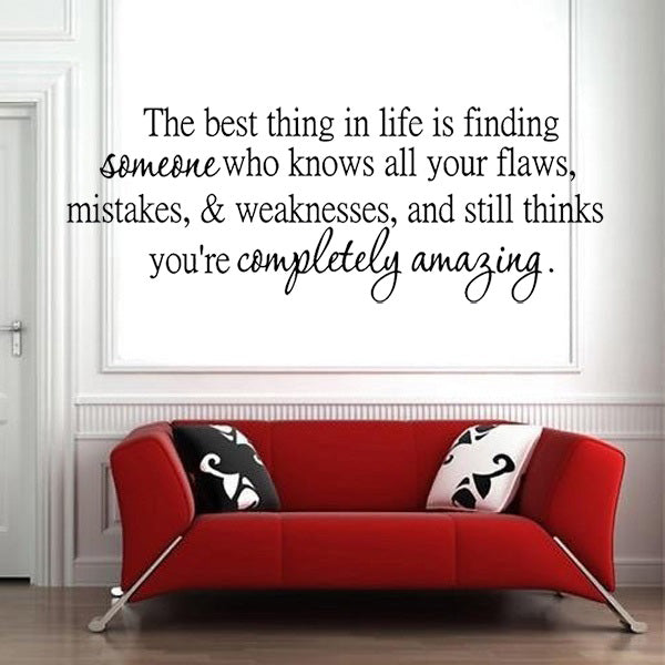 Wall Decal - Best Thing In Life