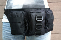 Waist Bag Belt Bag (Black)