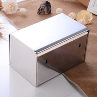 Wall Mounted Toilet Paper Tissue Hold Box Stainless Steel