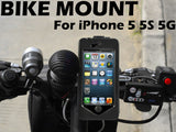 Waterproof Bike Mount Holder Case cover iPhone 5&5s