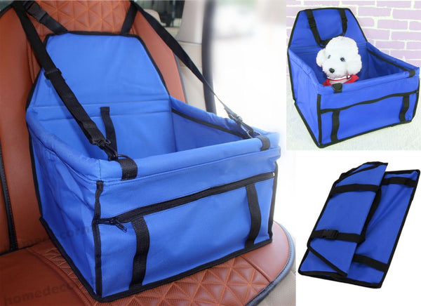 Waterproof Front Car Pet Seat Cover (Blue)