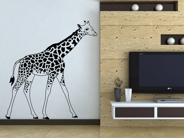 Animal Wall Decal - Wild Animals Giraffe