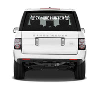 Car Decal - Zombie Hunter Vehicle Team Skull KIT